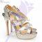 high quality round toe wholesale price lady sandals 2015