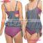 Grey Women Extreme Competitive Custom Made Swimwear