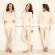 Couple Sleepwear O-neck Casual Stripe Men & Women Lounge Wear Plus size Pajama set