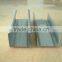 French standard ceiling drywall metal tracks