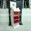 transparent newspaper magzine brochure display rack for public use