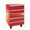 JGA Retro Style 1 Drawer 50L Mini Toolbox Refrigerator , Safe Fridge With 4 Wheels Big Refrigerator