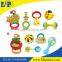 Learning fun baby cartoon rattle toy with window box