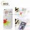 Coloful drawing transparent TPU silicone wedding dress mobile phone case for iphone 6 cell phone cover