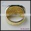 Hip hop gold ring for men with cz