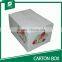 RECYCLED PAPER CARTONS WHITE CORRUGATED CARTON BINS
