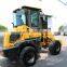 ZL10 wheel loader with a totally new appreance Small loader with new wide tires for European marketing