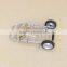 Metal moveable folding packing trolley,portable pull trolley cart/luggage cart