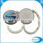 Customized antique bronze white leather bag hanger