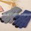 Wholesale Acrylic Gloves For Touch Screen Devices 3 Fingertips With Conductive Fiber Gloves