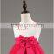 Hot selling wholesale big bowknot boutique girls chiffon princess evening dresses china TR-WS28