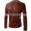 Men's fashion leisure solid all-match leather