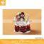 Resin Christmas Santa Claus Figurines Factory Glass Marble