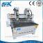 multi spindle 3d cnc router for sofa leg furniture 3d wood columns stair handrail stone statue