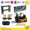 1:20 6 channel RC forklift truck with barrier mini car for child