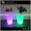 Colorful Rechargeable Decoration Led flower vase / China Low Factory Price Led Lighted Planter Pots