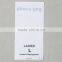 Polyester tape machine printed care label printing wash care label from Chinese factory with EU BSCI passed inspection