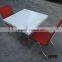 Square dining tables solid surface marble top dining table                        
                                                                                Supplier's Choice