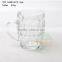 wholesale glass mug set with handle promotional mug set