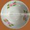 Ceramic salad bowl with cut edge, chinese ceramic bowls