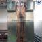 vertical pig washing machine with overhead conveying chains for pig slaughterhouse