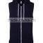 customized cotton french terry sleeveless hoody for women