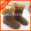 Double breasted half snow plussy women winter boot