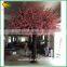 artificial cherry blossom tree pink color for decoration factory wholesale