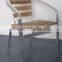 stackable aluminum frame wood dining chair (YC050)