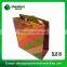 2016 Recycle custom printing matt laminate craft paper bag with handles