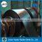 Durable patterned black rubber conveyer belt