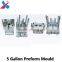 3 three gallon preform mould with 4 cavities