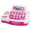 Pretend market electronic childrens cash register toy with light