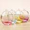 100ml gradient color aroma reed diffuser glass bottle with cork