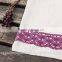 Drawstring Linen Bag With Lace