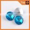 Wholesale shinning glass round crystal satellite rhinestones for decoration