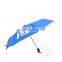 folding umbrella with logo for advertising 3 folding umbrella