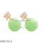 New Design Double Side Crystal Earring