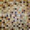 Crystal Golden Select Glass and Stone Mosaic Wall Tiles