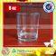 cylinder shape 7.9oz high white soda-lime glass glass candle jar