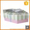 high quality cake paper box with clear window