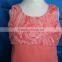 Sleeveless Round Neck Crape Fashion Girl Dress