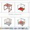 warehouse stackable rack metal factory supplier