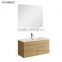 2016 European style modern hotel bathroom cabinet/bath set/modular homes