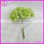 5.5cm red color diy artificial flower foam roses