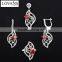 Sterling Silver Latest Designs Emerald Ring Wholesale China Factory TZ-0229