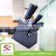 2016 Hot selling 12pcs kitchen knife set with a coating block