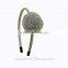 Large shiny Merry Christmas bow hair clasp for kids shiny bow hair band hair clip