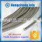 Hose fittings chemical resistant smooth PTFE tube braided hose
