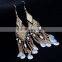 Fashion jewelry tassel earrings diamond jewelry